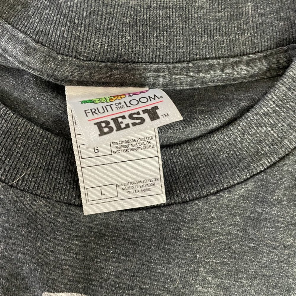 Fruit of the Loom | Women's Grey Crew Jägermeister T-Shirt Large - Picture 6 of 6